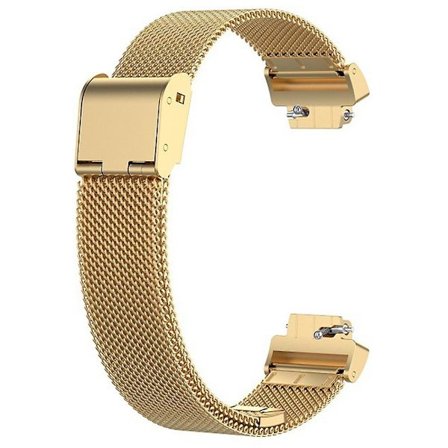 For Fitbit Inspire 3 Stainless Steel Milanese Loop Replacement Watch Band Strap with Buckle
