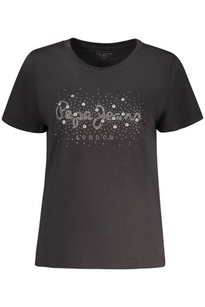 Pepe Jeans T-shirt Maniche Corte Donna Nero