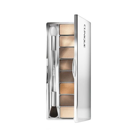 Clinique All About Shadow 8 Pan Eyeshadow Palette Nude Honey, Makeup, Øjne, Øjenskygge