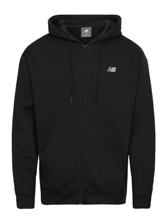 Sport Essentials Logo Fleece Full Zip Sport Sport Clothing Sport Sweatshirts & Hoodies Sport Hoodies Black New Balance