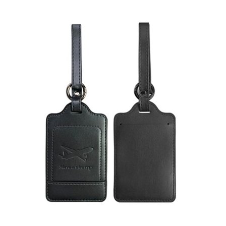 Bagasjemerker Navn ID-kort Etikett MØRKEGRÅ