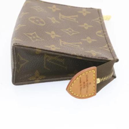 Louis Vuitton Vintage, Pre-owned Canvas pouches Bruin, unisex, Maat:ONE Size