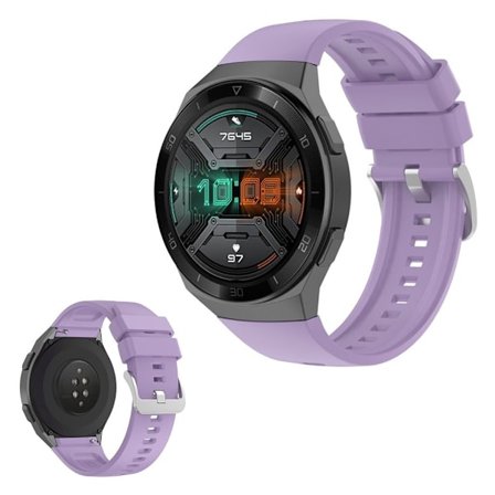 Huawei Watch GT 2e silikon klockarmband - ljuslila