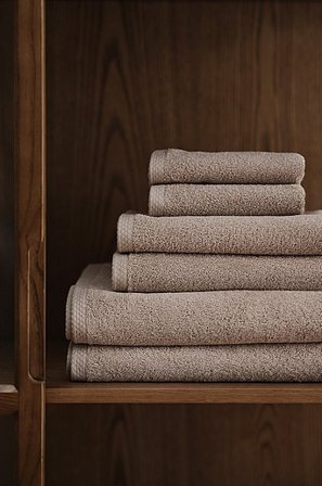 Jotex - Handtuch-set Im 6er-pack Farbe beige - DARCY - Kaufe Handtuchsets bei Jotex