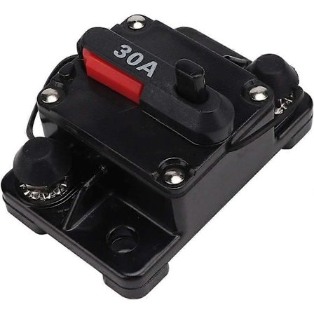 30A Auto Sikring, 12V Selv-Nulstillende Strømafbryder til Bil Stereoanlæg