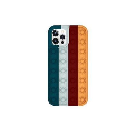 Iphone 11 (6.1) Skal Med Pop It (grön/brun) Multifärg