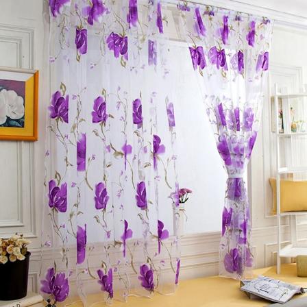1 kpl Viiniköynnöksen lehdet Tullin ovi-ikkuna verhopaneeli läpikuultava simpukka valanssit Purple