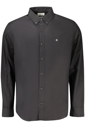 Calvin Klein Camicia Maniche Lunghe Uomo Nero