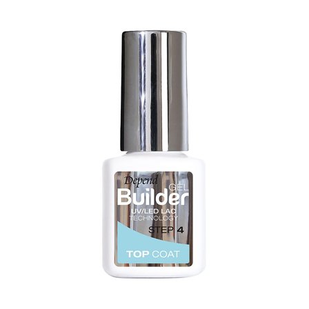 Depend Gel Builder Topcoat 5 ml, Makeup, Gelénegle, Top Coat Til Gelneglelak