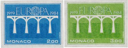 Monaco 1984 - YT 1418/1419 - Postfrisk