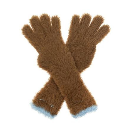 Jacquemus Gloves , Bruin , Dames , Maat: ONE Size Handschoenen