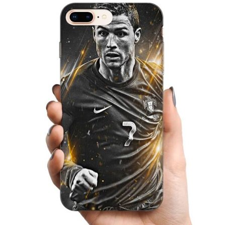 Kompatibelt Mobildeksel til Apple iPhone 8 Plus Cristiano Ronaldo