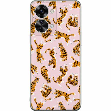Oneplus Nord 2t Mjukt Skal - Tiger