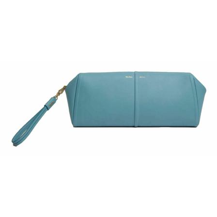 Max Mara 45110418600 handcuffs Blå, Dame Clutch, Størrelse: ONE Size