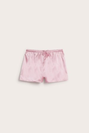 Kappahl | Satiiniset pyjamashortsit | Vaaleanpunainen