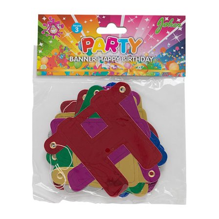 Banner Happy Birthday Foil