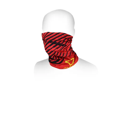 Halswärmer Macna Kol Logo Rot/Schwarz Einheitsgröße