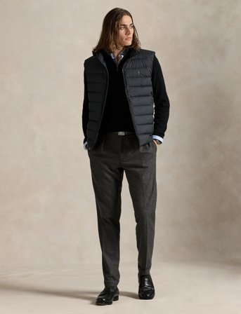 Polo Ralph Lauren The Colden Packable Matte Vest - Black - M