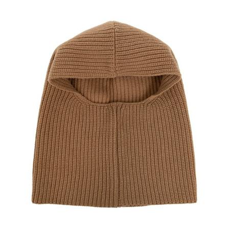 A.p.c., Wool balaclava Beige, Dames, Maat:ONE Size,wol