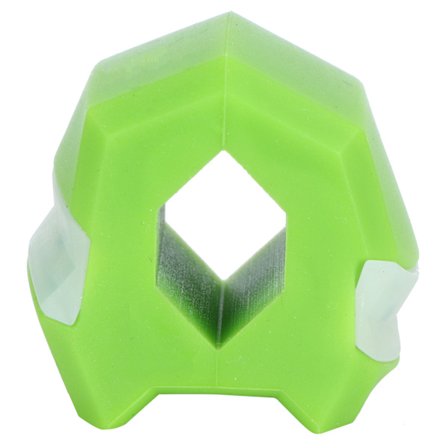 Käklinjetränare Ansikte Hals Träningsboll Bantning Silikon Muskelträningsverktyg Grön