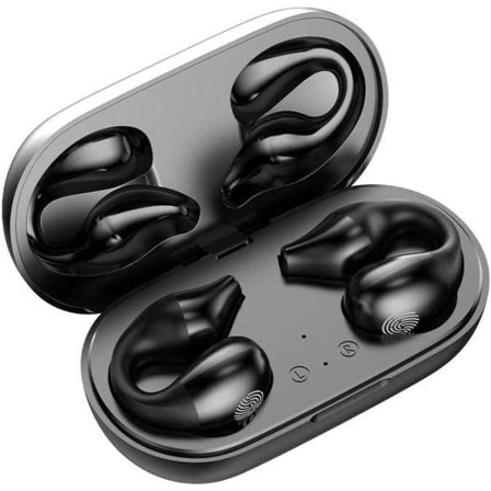 IC CNE Benledningshörlurar med Bluetooth och öronklämma