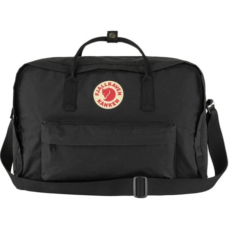 Fjällräven Kånken Weekender in Black, Vinylon-F