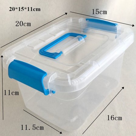 Säilytyslaatikko Koruhelmisäiliö 20X15X11CM