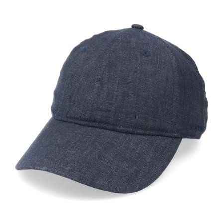 Stetson - Blå unconstructed Keps - Baseball Linen Navy Dad Cap @ Hatstore