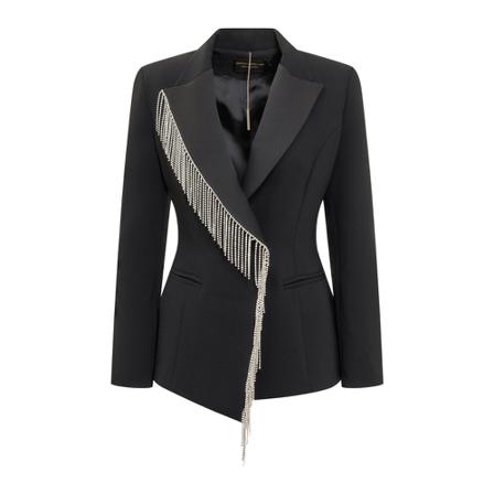 Simona Corsellini Formal Blazers Sort, Dame