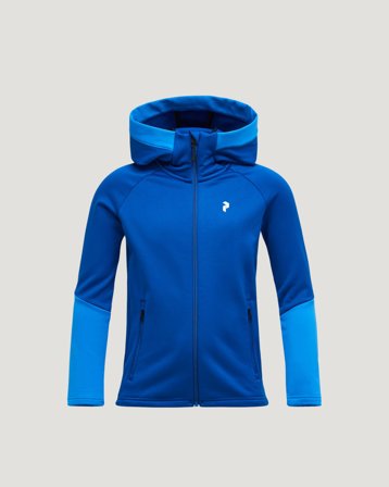 Peak Performance Jr Rider Essentials Zip Blå Huvtröjor/Hoodies Kille - Kids Brand Store