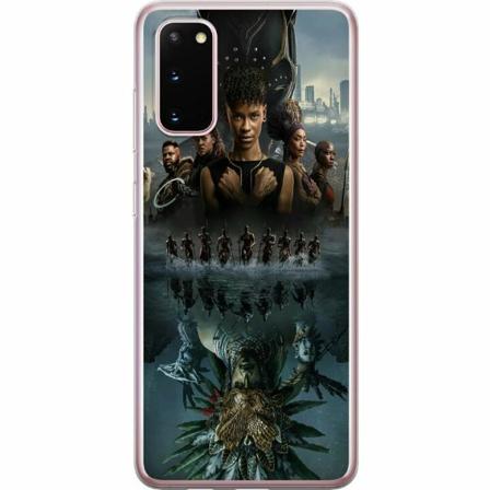 Samsung Galaxy S20 Genomskinligt Skal Wakanda Forever : Black