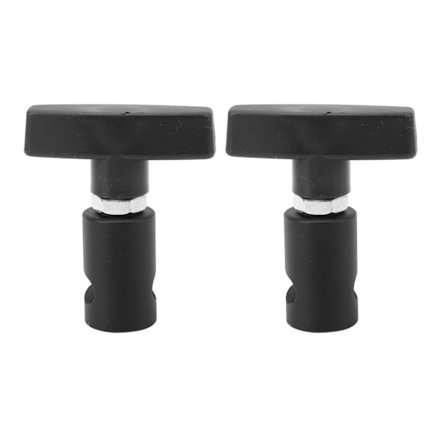 2 stk. Løftearmklemme Hætte Støtte Klemme og Tændrør Caliper 2 i 1 Værktøj til Bil Hætte Bagklap Sort