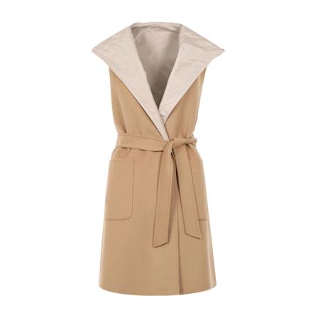 Max Mara Vest , Beige , Dames , Maat: S