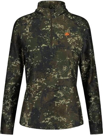 Alaska 1795 CoolDry Half-Zip Top naisten paita, BlindTech Invisible