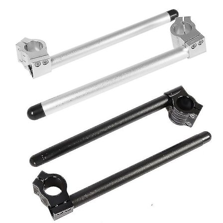 Moottoripyörän ohjaustanko 22mm ohjaustangon kiinnikkeet Haarukkaohjaustangon kiinnikkeet Yhteensopiva yleismallin Cafe Racer -moottoripyörän kanssa 