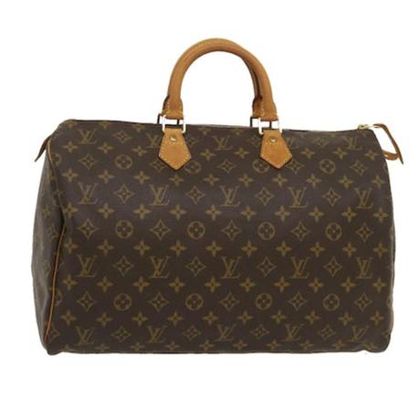 Louis Vuitton Vintage, Pre -owned Canvas Speedy Bruin, Dames, Maat:ONE Size