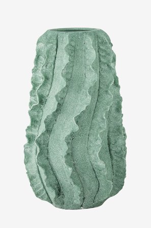 Bloomingville - Natika Deco vas - Grön - Krukor & vaser - Från Homeroom