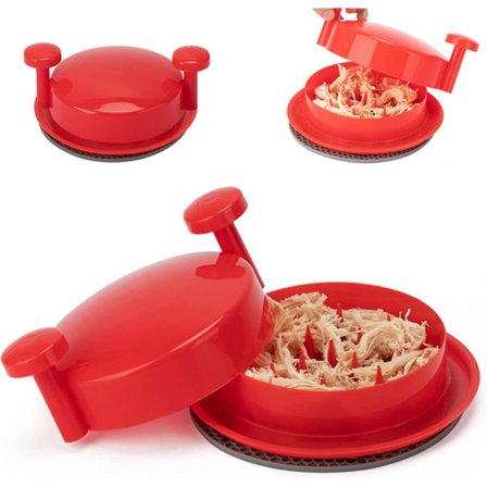 Kyllingehakker Hakkemaskine Kyllingehakker Hakkemaskine Kødhakker Kødhakker Værktøj med Håndtag Skridsikker Basemåtte