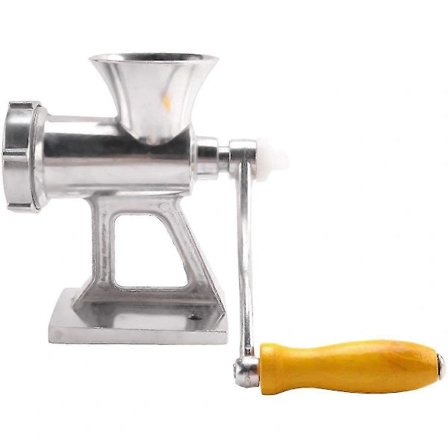 Kraftfull manuell köttkvarn för köttfärs, pasta och korv