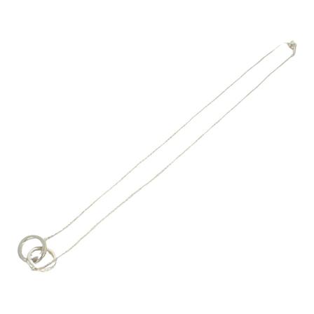 Tiffany & Co. Pre-owned, Necklaces Grijs, Dames, Maat:ONE Size
