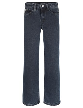 Calvin Klein | Hr Wide Leg Blue Black Rgd Denim | 170