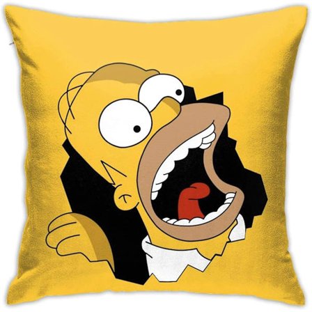 Bekväm och mjuk heminredning Simpson örngott, soffa kontor bil örngott 18"x18"