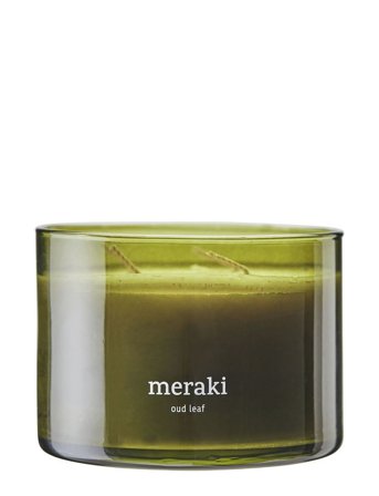 meraki Duftlys, Oud Leaf - Green - ONE SIZE