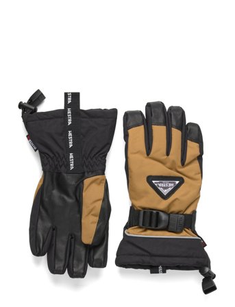 Hestra Skare Czone Jr. - 5 Finger Dark Sand - Brown - 4-5Y