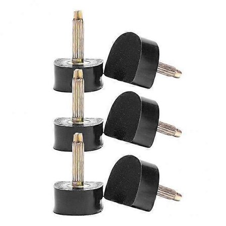 5x3 Par Hælhætter til Høje Hæle, Udskiftning, Reparationssæt, 9x9mm
