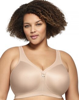 Glamorise Bh utan bygel Beige - J95