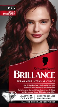 Schwarzkopf Brillance Hårfarve, Hår, Hårfarve, Permanent Hårfarve