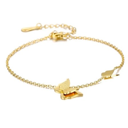 Armband - Guld - Butterfly - FJÄRIL