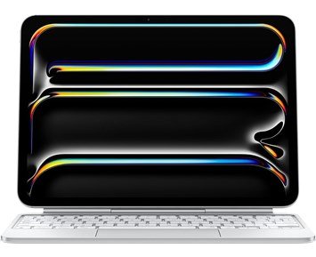 Apple Magic Keyboard for iPad Pro 11inch (M4) - Swedish - White - Magic Keyboard. Ger din iPad en härlig skrivkänsla.