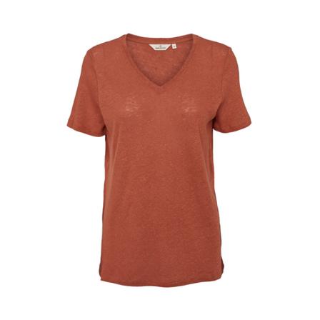 Basic Apparel Monica Tee Brun, Dame T-shirts